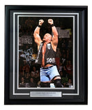 Stone Cold Steve Austin Signed Autographed Framed 16x20 WWE Photo BAS