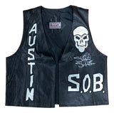 Stone Cold Steve Austin Signed Autographed WWE S.O.B Vest BAS