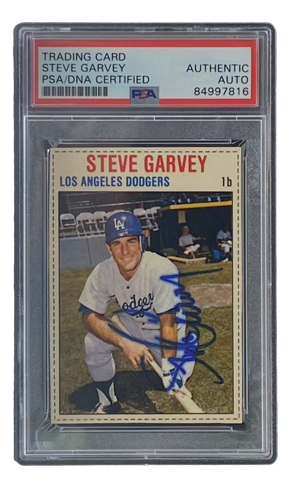 Steve Garvey Signed Los Angeles Dodgers 1979 Hostess #8 Trading Card P –  Sports Integrity