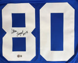 Steve Largent Signed Seattle Seahawks M&N 1985 Legacy Jersey HOF 95 BAS