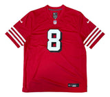 Steve Young Signed San Francisco 49ers Nike Game Replica Jersey BAS