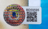 A Beckett Authentication sticker with holographic seal and QR code (serial BD59595) is attached to Sports Integrity's Steve Young Signed Framed 11x14 San Francisco 49ers Hall Of Fame Photo BAS.