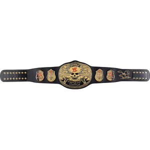 Stone Cold Steve Austin Signed WWE Smoking Skull Replica Championship Belt
