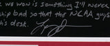 Jerry Tarkanian Signed Framed 16x20 UNLV Runnin' Rebels Photo w/ Story Steiner Sports Integrity
