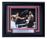 Sugar Ray Leonard Signed Framed 8x10 Boxing Photo vs Roberto Duran BAS