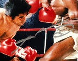 Sugar Ray Leonard Signed 8x10 Boxing Punch Vertical Photo BAS