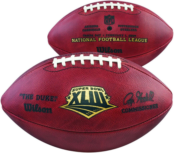 Wilson Super Bowl XLIII Official Game Football Sports Integrity