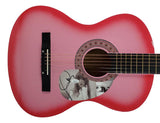 Taylor Swift Signed Tortured Poets Department 38" Pink Acoustic Guitar JSA
