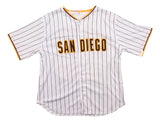 Fernando Tatis Jr. San Diego Signed White Slam Diego Baseball Jersey JSA