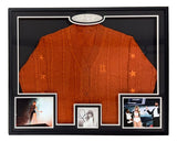 Taylor Swift Signed Framed Life Of Showgirl Cardigan Sweater w/ Signed Insert PSA/DNA