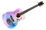 Taylor Swift Signed 41" Lover Graphic Acoustic Guitar 2 JSA
