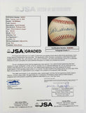 Ted Williams Red Sox Signed Official American League Baseball JSA Auto 9