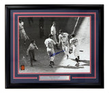 Ted Williams Signed Framed 16x20 Boston Red Sox Homerun Photo PSA/DNA LOA