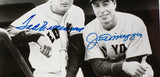 Ted Williams Joe DiMaggio Signed Framed 8x10 Photo JSA  XX48784 LOA