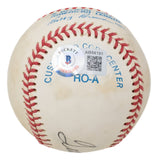 Ted Williams Red Sox Signed Official American League Baseball BAS LOA AB84191 Sports Integrity