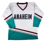Teemu Selanne Anaheim Signed White Hockey Jersey HOF 17 BAS