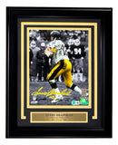 Terry Bradshaw Signed Framed 8x10 Pittsburgh Steelers Photo BAS
