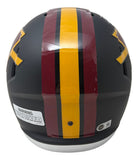 Terry McLaurin Signed Washington Commanders FS Alt Black Rep Speed Helmet BAS