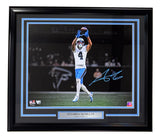 Tetairoa McMillan Signed Framed 16x20 Carolina Panthers Photo Fanatics