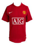 Carlos Tevez Signed Manchester United Nike Soccer Jersey BAS