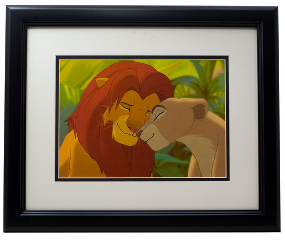 Walt Disney's The Lion King Framed Simba And Nala 11x14 Photo Sports Integrity