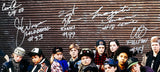 The Mighty Ducks Multi Signed 16x20 Cast Photo w/ Estevez 10 Signatures JSA - Sports Integrity