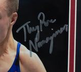 Thug Rose Namajunas Signed Framed 8x10 UFC Photo vs Michelle Waterson JSA Sports Integrity