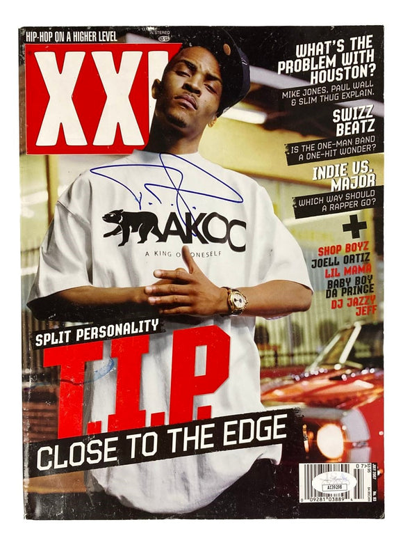 TI Signed 2007 XXL Magazine JSA