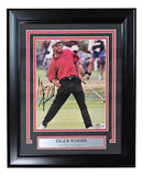 Tiger Woods Signed Framed PGA Golf Magazine Page BAS LOA Sports Integrity