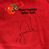 Tiger Woods Signed Stuart Appleby Junior Golf Polo JSA YY37761 Sports Integrity