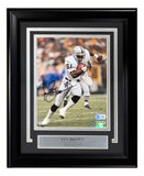Tim Brown Signed Framed 8x10 Oakland Raiders Photo BAS