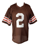 Tim Couch Cleveland Signed Brown Football Jersey PSA Hologram
