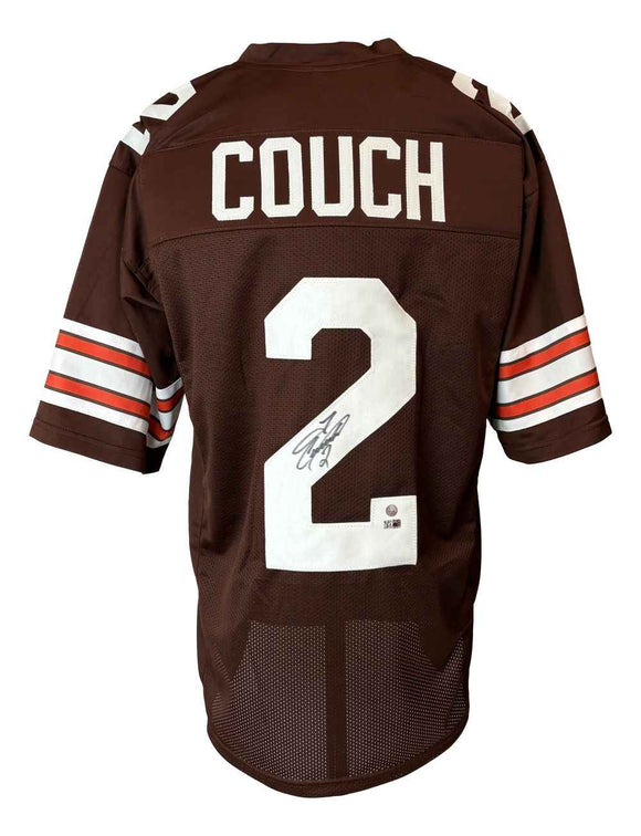 NFL◆アメリカンフットボール◆QB◆TIM COUCH◆サイン入りカード Tim Couch Cleveland Signed Brown Football Jersey Sports Integrity