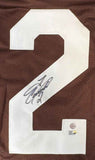 Tim Couch Cleveland Signed Brown Football Jersey Sports Integrity