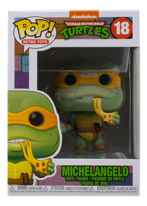 Teenage Mutant Ninja Turtles Michelangelo Funko Pop! Vinyl Figure #18 Sports Integrity