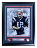 Tom Brady Signed Framed 16x20 New England Patriots Scream Photo Fanatics Sports Integrity