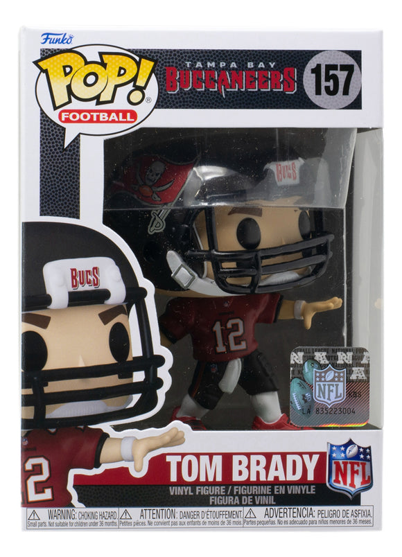 Tom Brady Tampa Bay Buccaneers NFL Funko Pop! Vinyl Figure #157 Sports Integrity