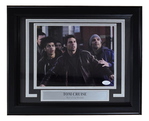 Tom Cruise Signed Framed 8x10 War Of The Worlds Photo JSA