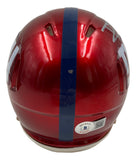 Tommy Devito Signed New York Giants Flash Mini Speed Helmet BAS ITP Sports Integrity