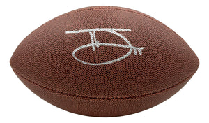 Tommy Devito New York Giants Signed Wilson NFL Touchdown Football BAS ITP