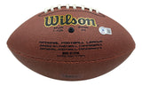 Tommy Devito New York Giants Signed Wilson NFL Touchdown Football BAS ITP