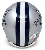 Tony Dorsett Signed Dallas Cowboys Mini Helmet ROY HOF Insc BAS