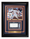 Tony Gwynn Signed Framed Cut Signature w/ 8x10 San Diego Padres Photo BAS