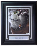 Tony Hawk Signed Framed 8x10 Skateboarding Photo BAS - Sports Integrity