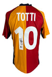 Francesco Totti Signed AS Roma Kappa Soccer Jersey BAS
