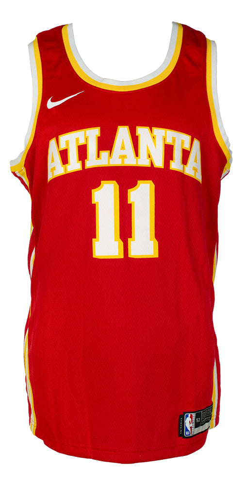 Men's Fanatics Branded Heathered Gray/Red Atlanta Hawks Board Crasher Dip-Dye T-Shirt