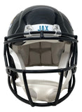 Travis Hunter Signed Jacksonville Jaguars Full Size Authentic Speed Helmet BAS