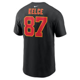 Travis Kelce Kansas City Chiefs Nike Super Bowl LIX Name & Number Tee Size Large