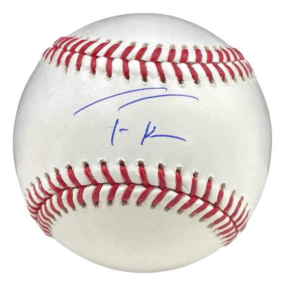Trea Turner Philadelphia Phillies Signed Official MLB Baseball BAS ITP
