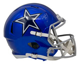 Trevon Diggs Signed Dallas Cowboys Full Size Flash Speed Replica Helmet JSA